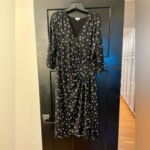 Kiyonna | Black patterned dress